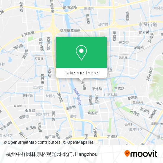 杭州中祥园林康桥观光园-北门 map