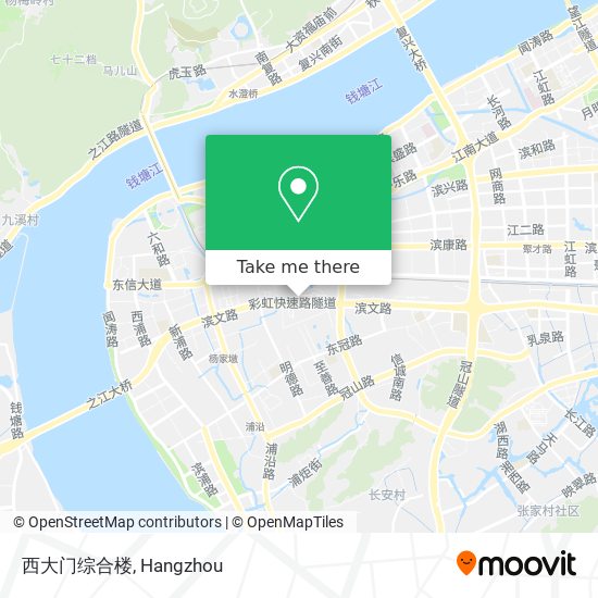 西大门综合楼 map