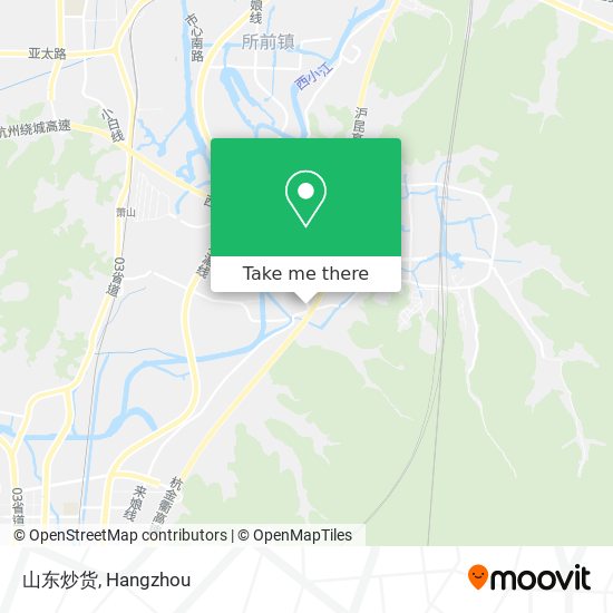 山东炒货 map