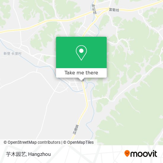 芋木园艺 map