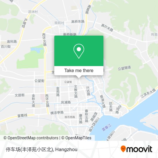 停车场(丰泽苑小区北) map