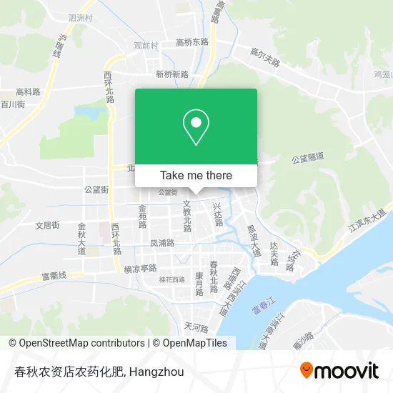 春秋农资店农药化肥 map