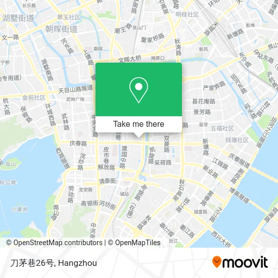 刀茅巷26号 map