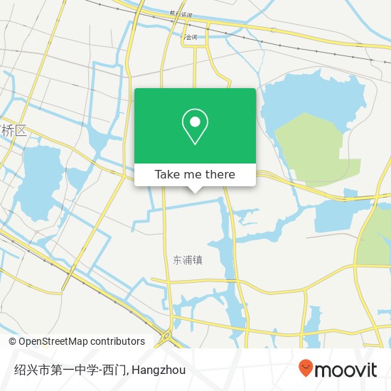 绍兴市第一中学-西门 map