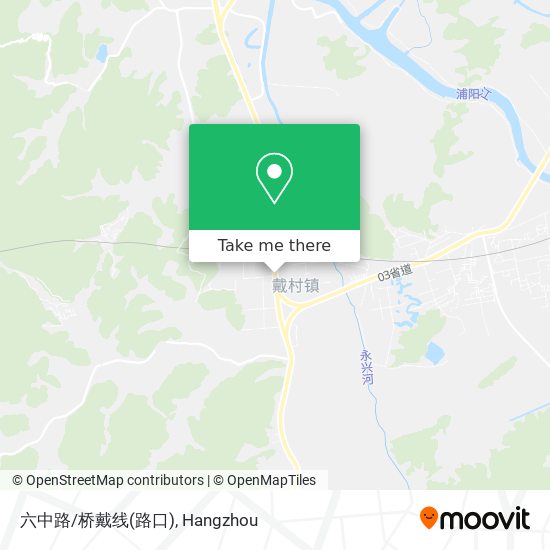 六中路/桥戴线(路口) map