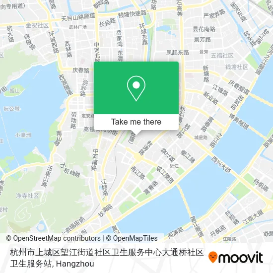 杭州市上城区望江街道社区卫生服务中心大通桥社区卫生服务站 map