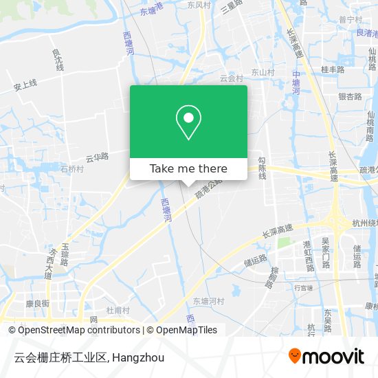 云会栅庄桥工业区 map