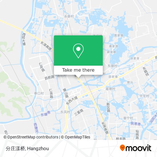 分庄漾桥 map
