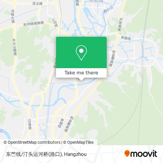 东苎线/汀头运河桥(路口) map