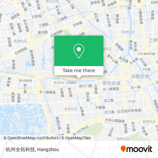 杭州全拓科技 map