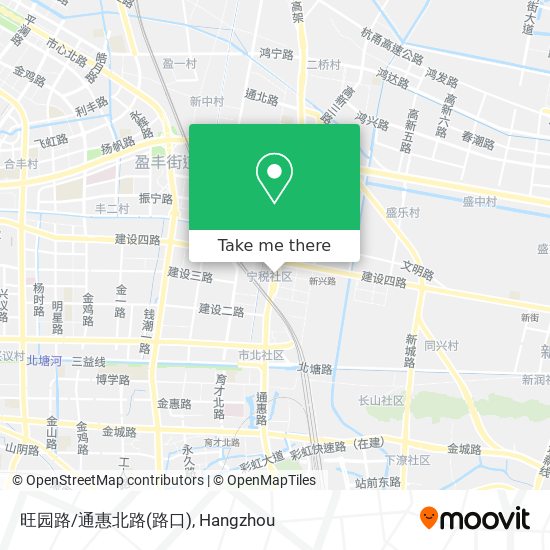 旺园路/通惠北路(路口) map