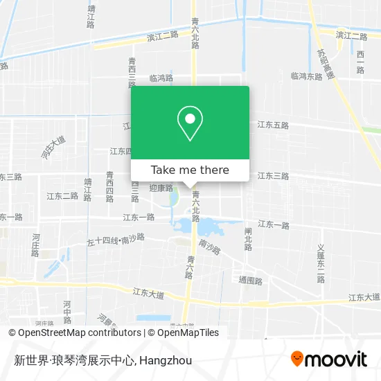 新世界·琅琴湾展示中心 map