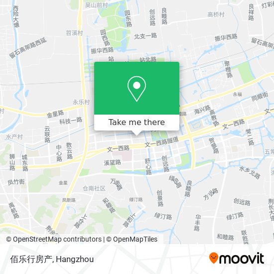 佰乐行房产 map