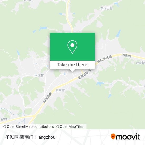 圣泓园-西南门 map