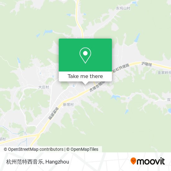 杭州范特西音乐 map