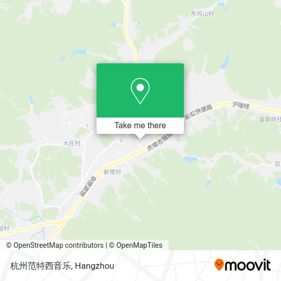 杭州范特西音乐 map