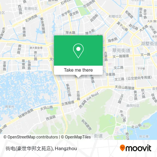街电(豪世华邦文苑店) map