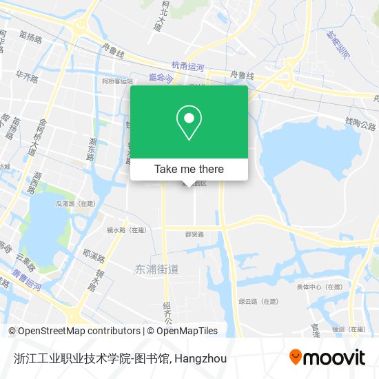 浙江工业职业技术学院-图书馆 map