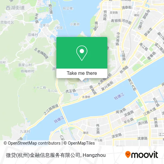 微贷(杭州)金融信息服务有限公司 map