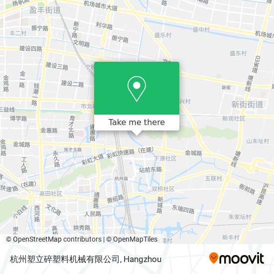 杭州塑立碎塑料机械有限公司 map