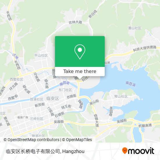临安区长桥电子有限公司 map