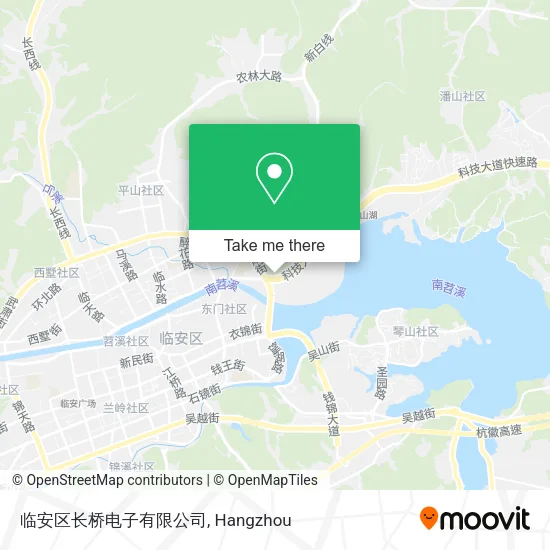 临安区长桥电子有限公司 map