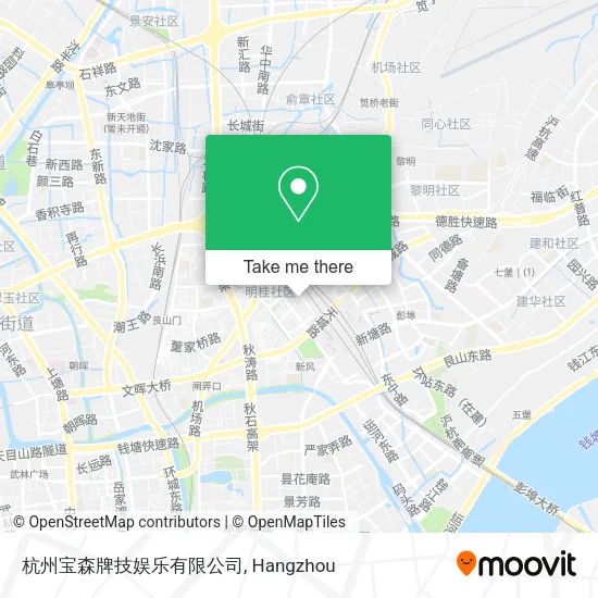 杭州宝森牌技娱乐有限公司 map