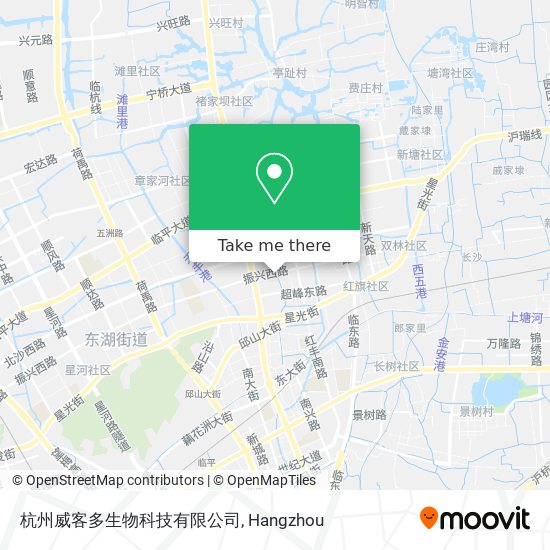 杭州威客多生物科技有限公司 map