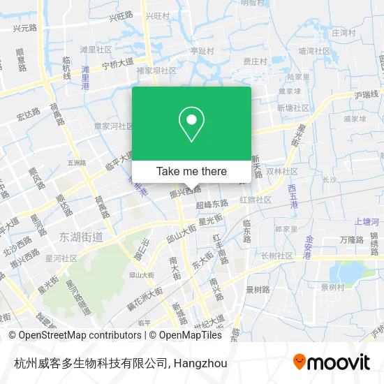 杭州威客多生物科技有限公司 map