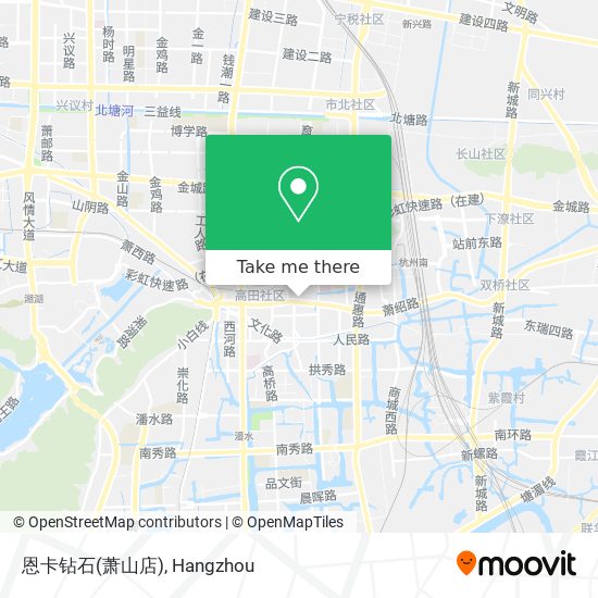 恩卡钻石(萧山店) map