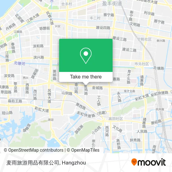 麦雨旅游用品有限公司 map