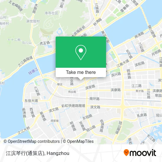 江滨琴行(通策店) map