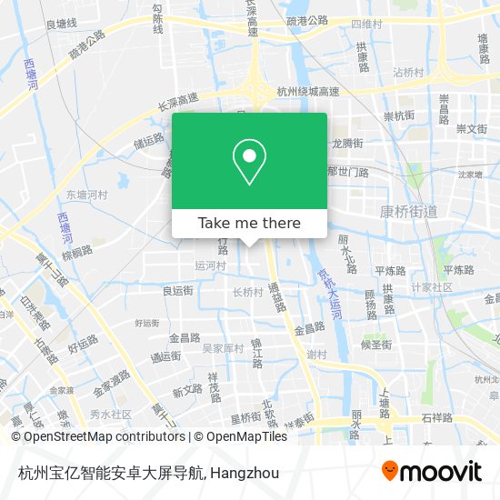 杭州宝亿智能安卓大屏导航 map