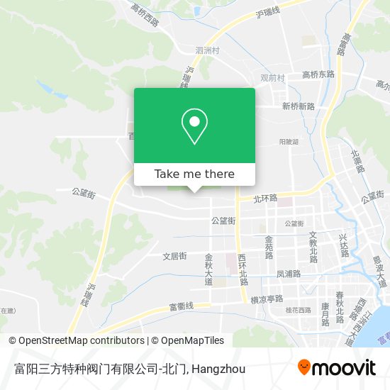 富阳三方特种阀门有限公司-北门 map