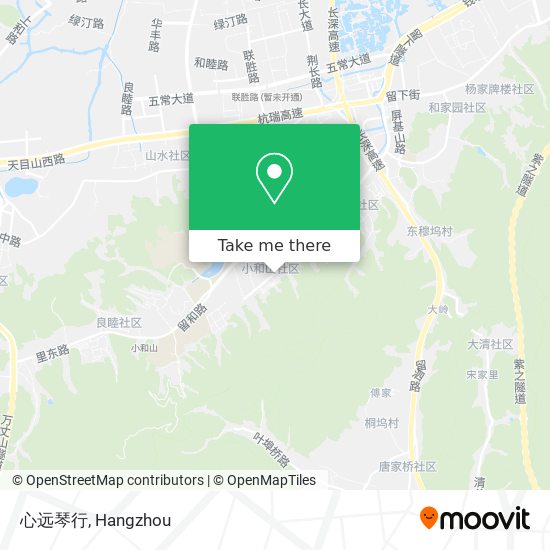 心远琴行 map