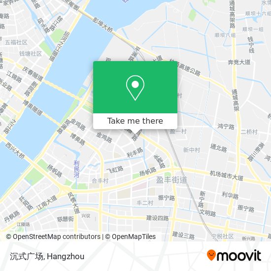 沉式广场 map