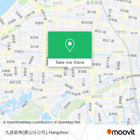 九鼎装饰(萧山分公司) map