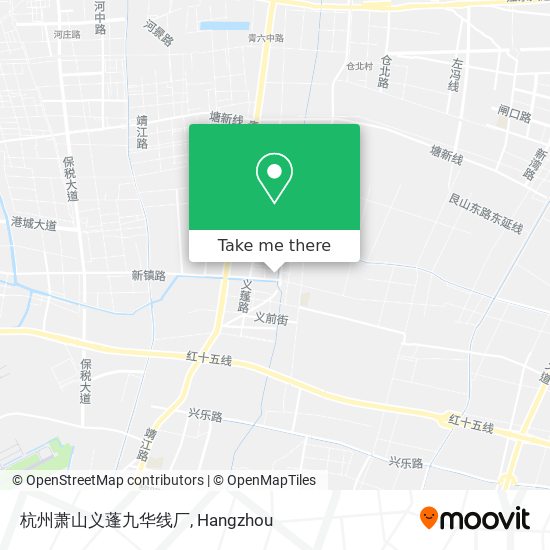 杭州萧山义蓬九华线厂 map