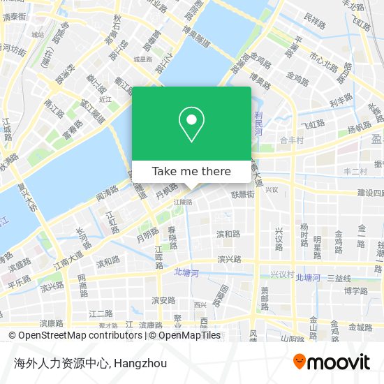 海外人力资源中心 map