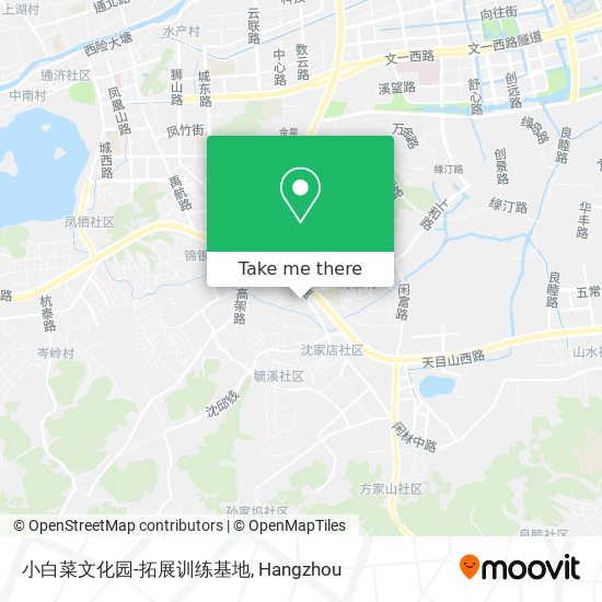 小白菜文化园-拓展训练基地 map