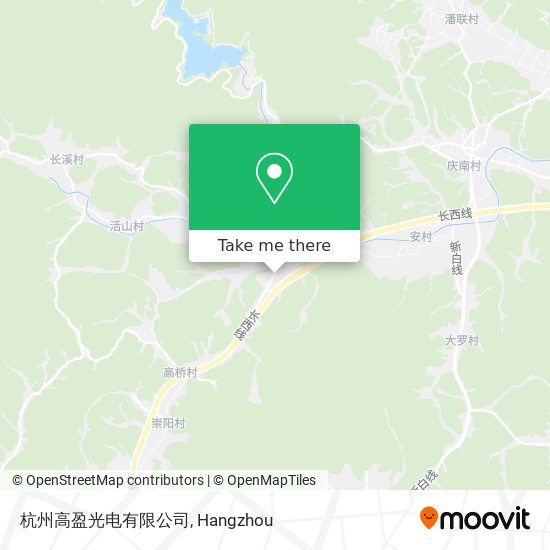 杭州高盈光电有限公司 map