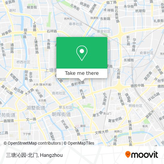 三塘沁园-北门 map
