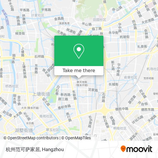 杭州范可萨家居 map