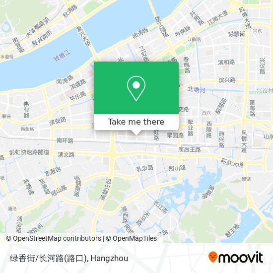 绿香街/长河路(路口) map