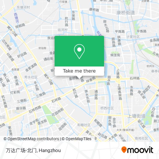 万达广场-北门 map