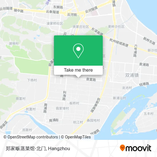 郑家畈蒸菜馆-北门 map