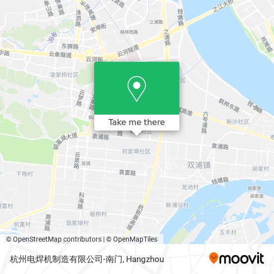 杭州电焊机制造有限公司-南门 map