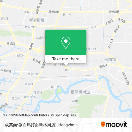 成英面馆(次坞打面新林周店) map