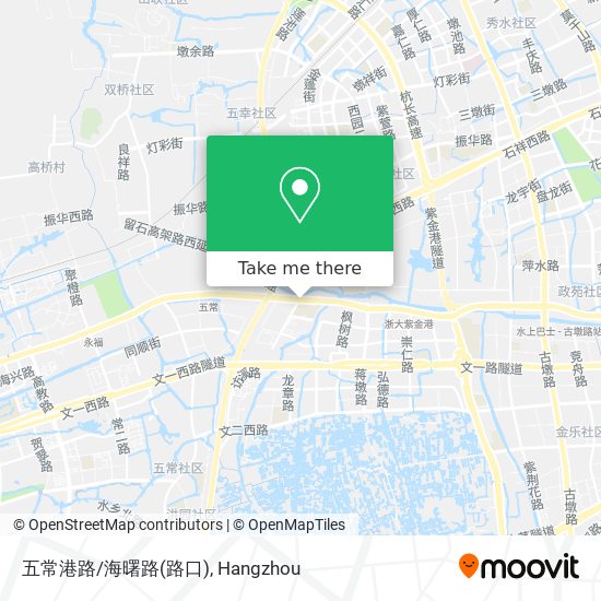 五常港路/海曙路(路口) map