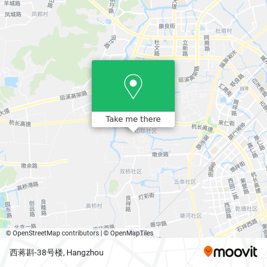 西蒋斟-38号楼 map